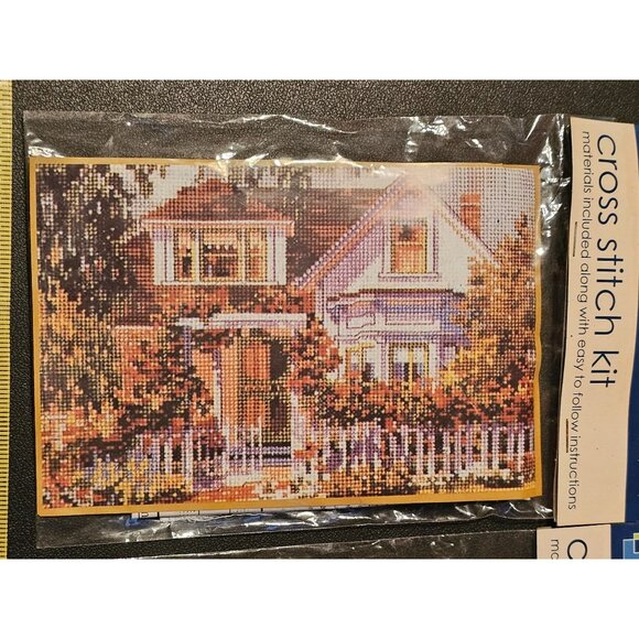 Counted Cross Stitch Kits  Lot of 4 Crafters Square New in Package Unopened - Picture 5 of 10
